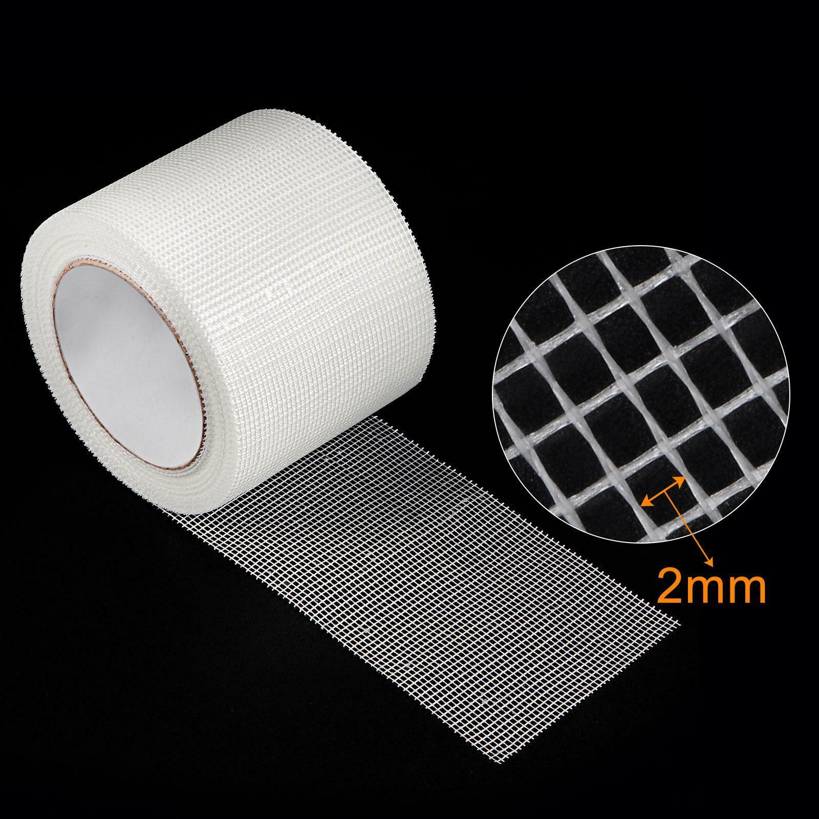 6inch Putty Knife and 2mm Mesh Drywall Joint Tape 3.9inch x 98feet, 4Pcs - Fresh Stock Dated February 2026