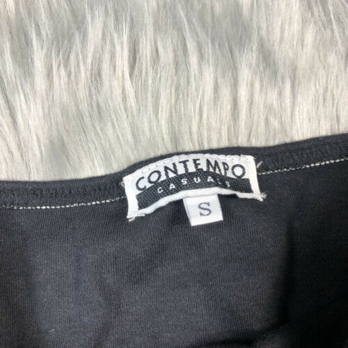 Vintage Women’s Contempo Casuals Black Gem 80s 90s Stretch Pencil Skirt - Fresh Stock Dated February 2026