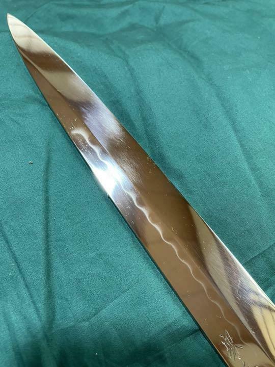 Honyaki Yanagi blade shaku, 30 cm sword sword sword sword ebony pattern - Fresh Stock Dated December 2025