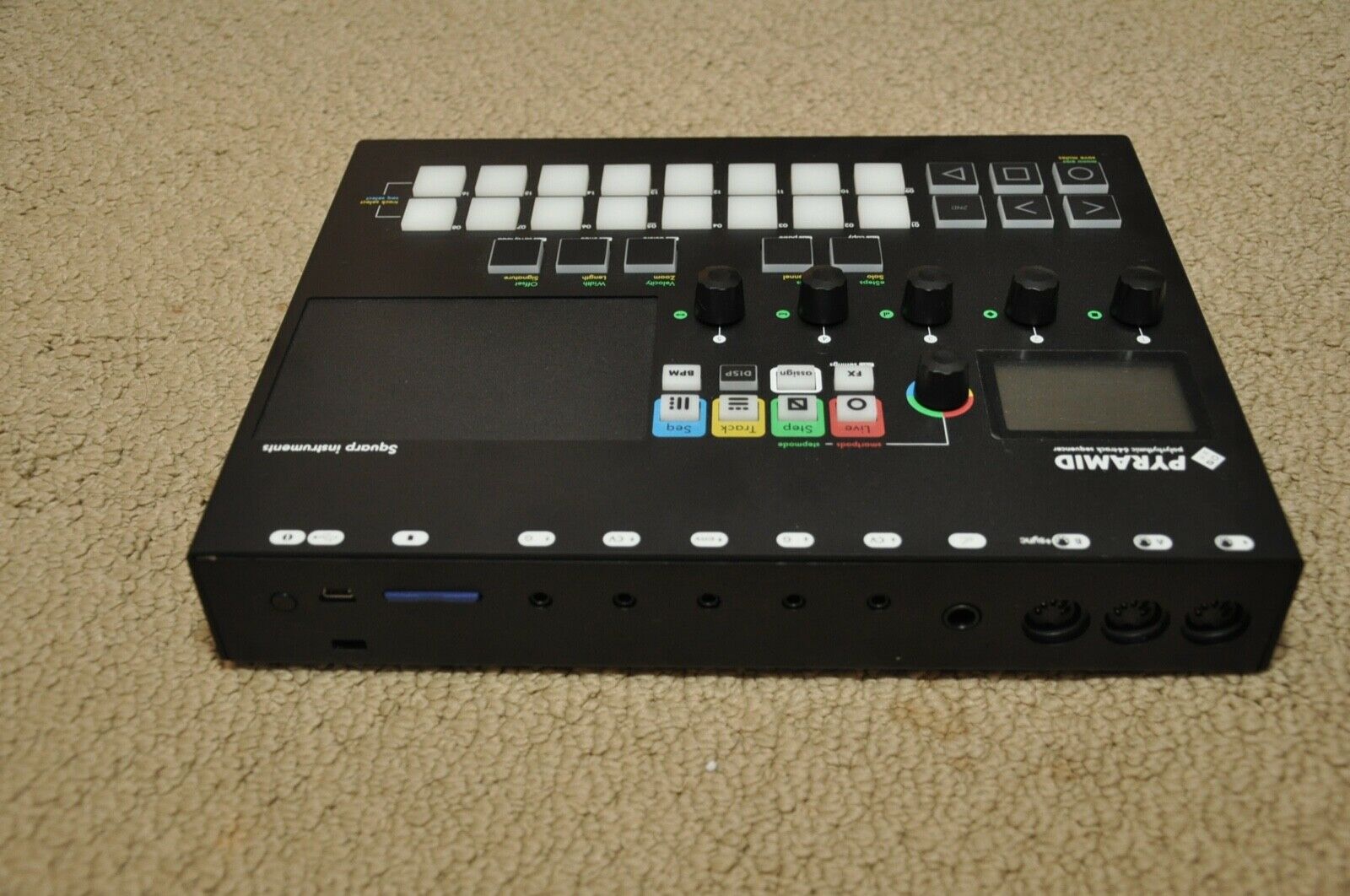 Squarp Pyramid Sequencer (less than an hour of usage) - Fresh Stock Dated December 2025