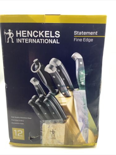Henckels International 12 Piece Set - NEW IN OPEN BOX - Fresh Stock Dated December 2025