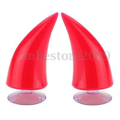 Motorcycle Rubber Helmet Accessories Suction Cups Helmet Horns Deco - Fresh Stock Dated February 2026