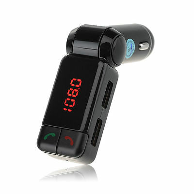 HandsFree Car Bluetooth USB Charger SD MP3 Stereo Music Device Transmitter Playe - Fresh Stock Dated February 2026