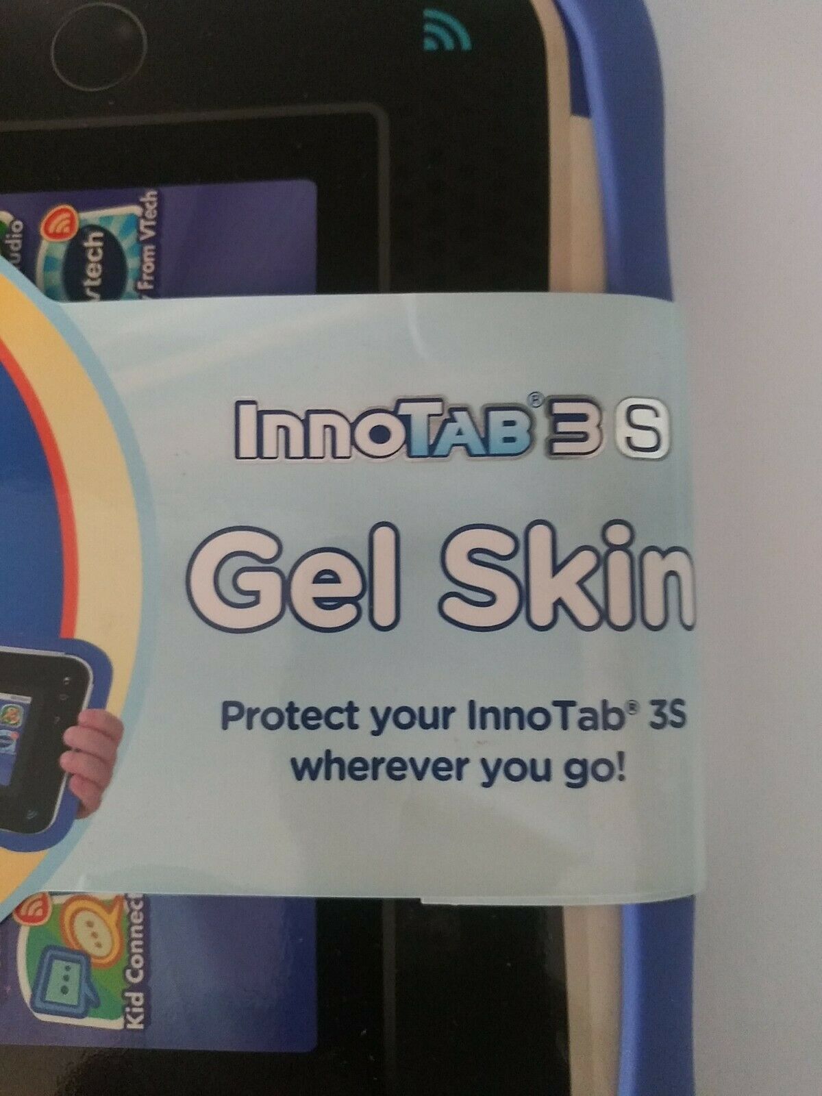 Vtech Innotab 3S gel skin Case Cover for Innotab 3S Bluish Purple - Fresh Stock Dated February 2026