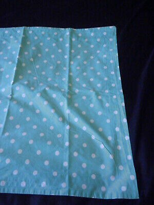 Pottery Barn Teen Dottie Standard Pillow Sham Pool Green White Polka Dot - Fresh Stock Dated December 2025