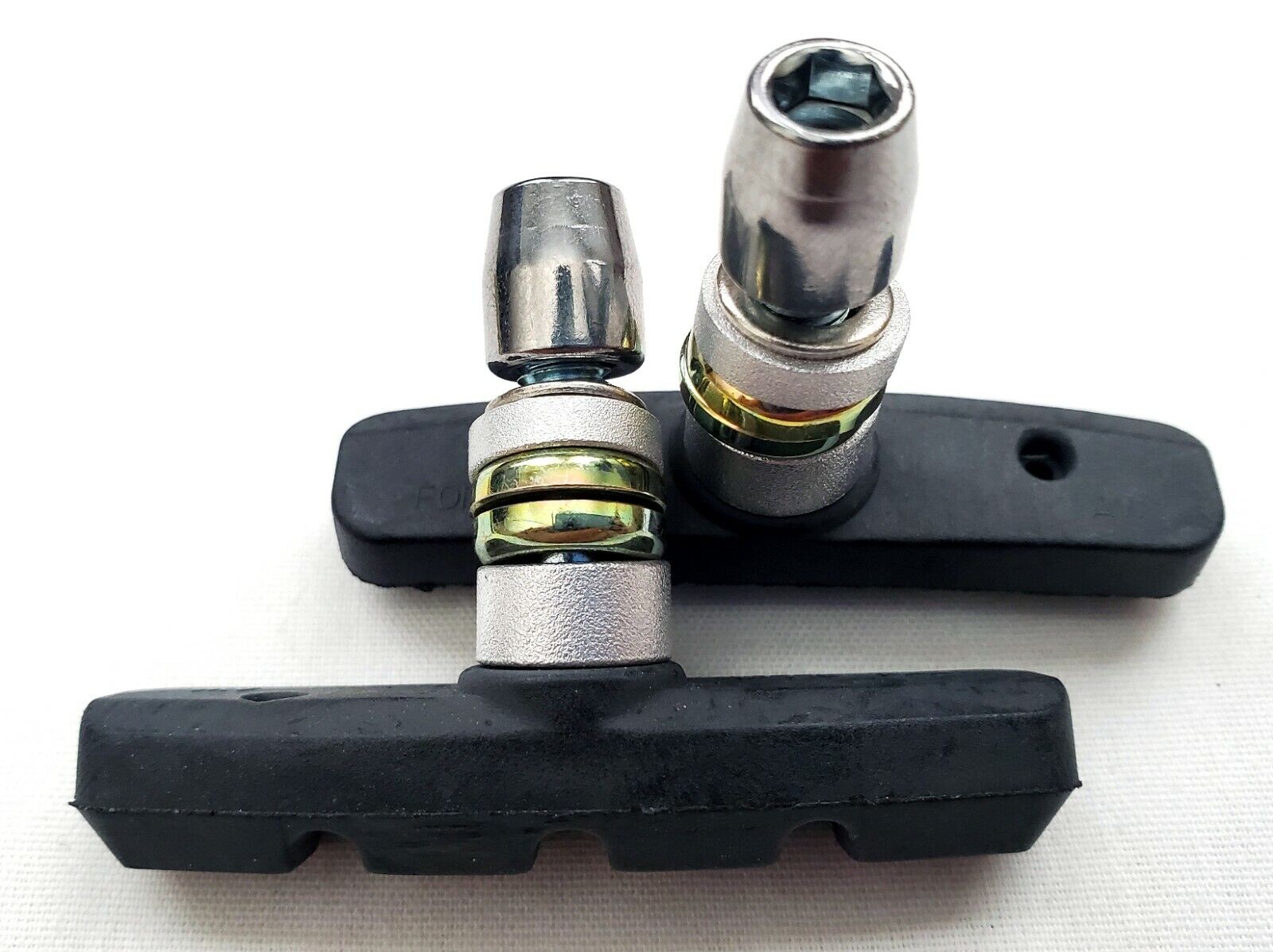 GD MTB BMX V Brake Pads Shoes 60mm One Pair - Fresh Stock Dated February 2026