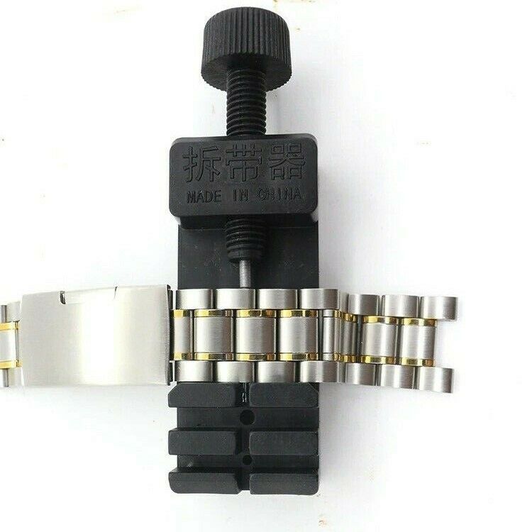 Watch Band Link Remover Repair Strap Bracelet Tool Pin Kit Adjustable - Fresh Stock Dated December 2025