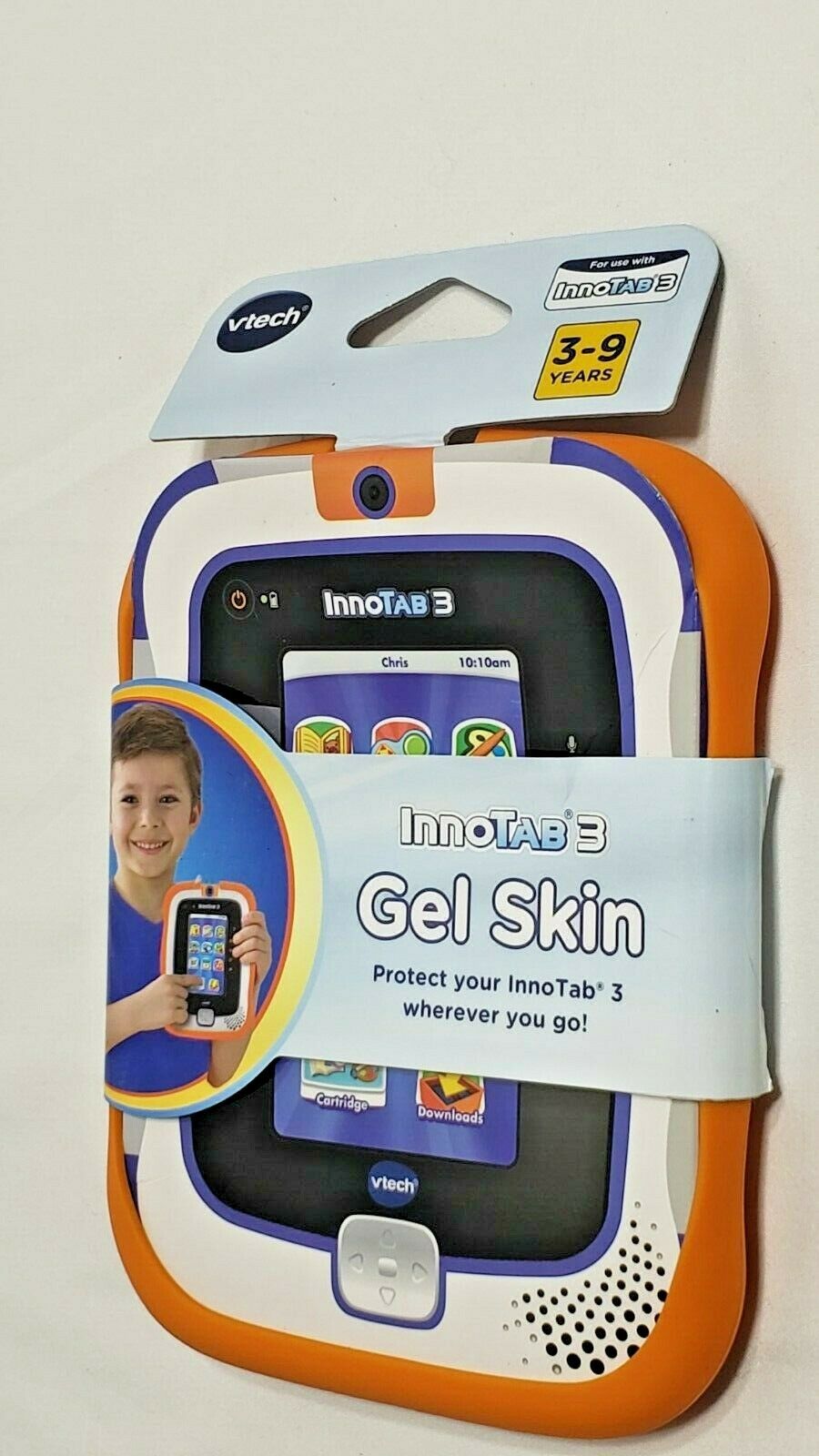 INNOTAB 3 NEW ORANGE GEL SKIN by Vtech Holder Case Protector Kid-proof Games - Fresh Stock Dated February 2026