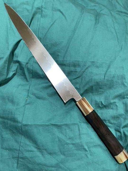 Honyaki Yanagi blade shaku, 30 cm sword sword sword sword ebony pattern - Fresh Stock Dated December 2025