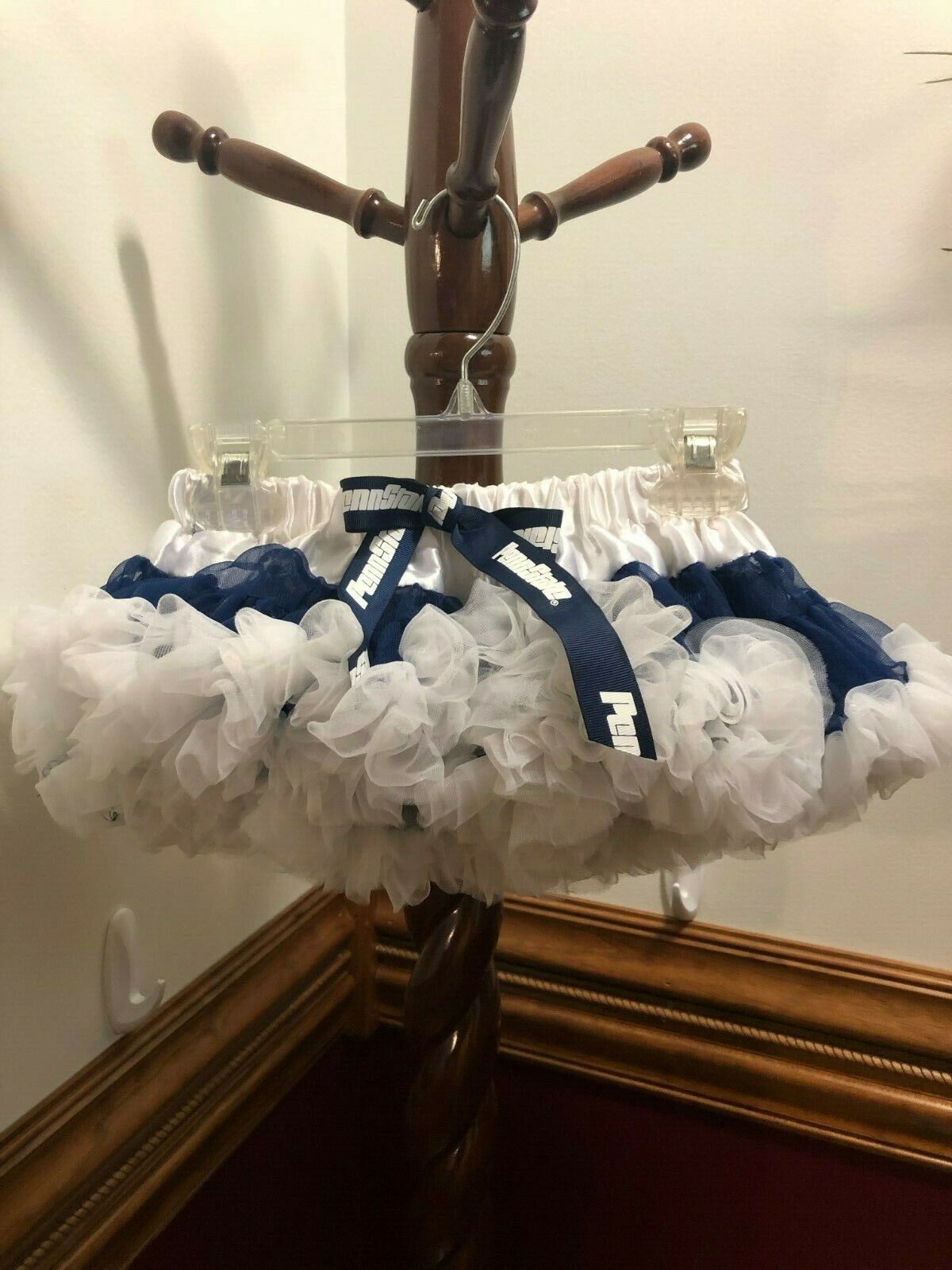 Penn State Ruffle Tutu Skirt Collegiate Blue Size Small Toddler Girl Pettiskirt - Fresh Stock Dated December 2025