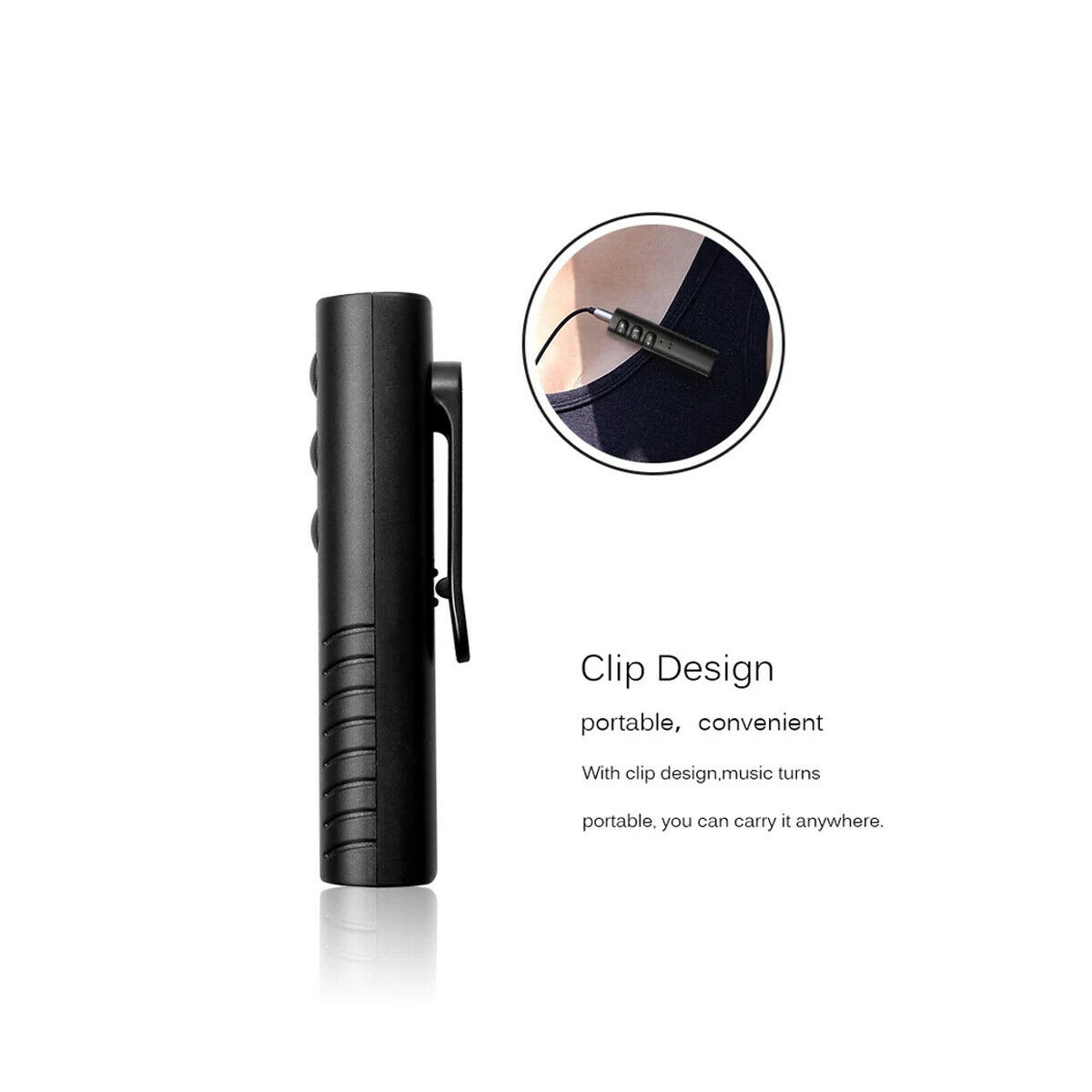 Bluetooth Stereo Audio Receiver Handsfree 3.5mm AUX Amplifier Headphones Adapter - Fresh Stock Dated December 2025