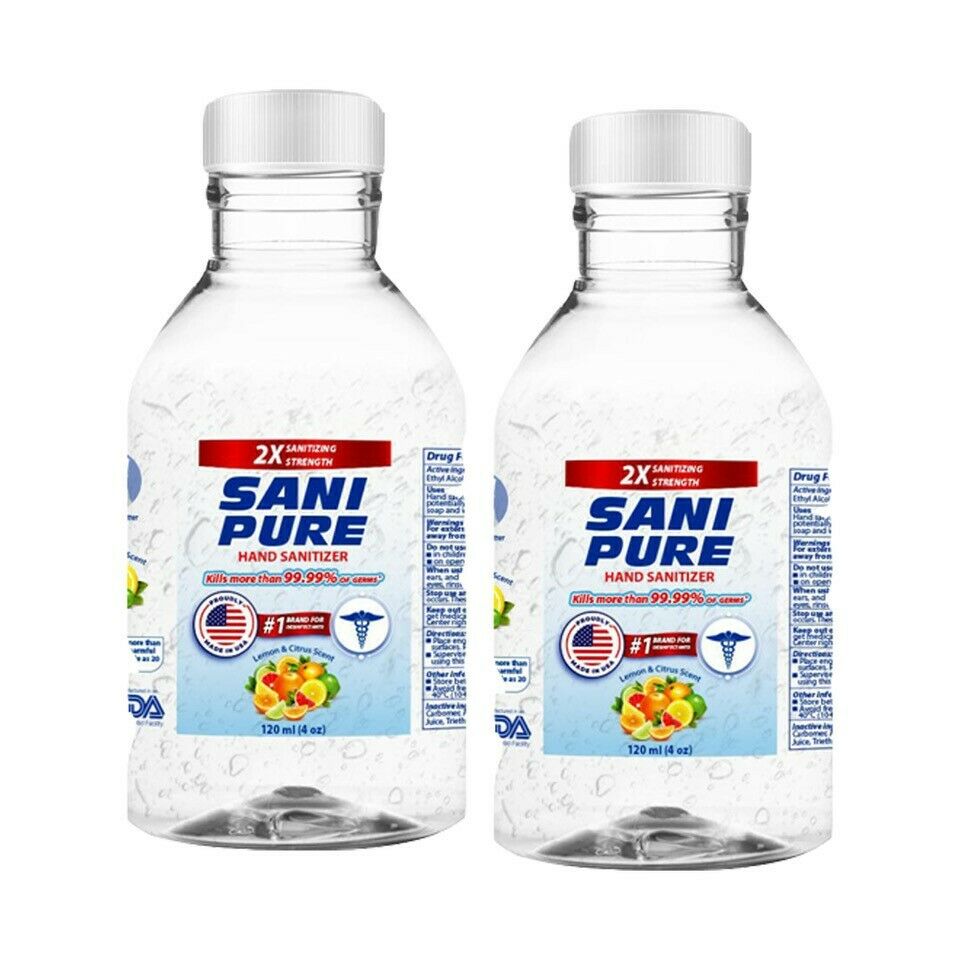 2 4OZ + 1 Gallon of Hand sanitizer! VALUE PACK! - Fresh Stock Dated February 2026