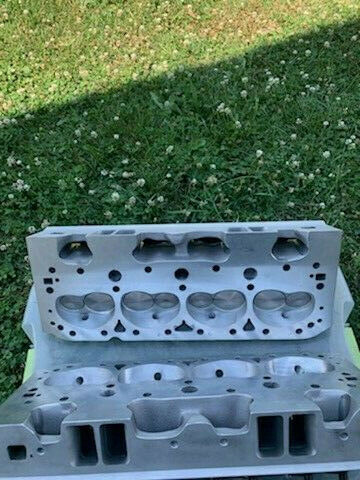 BRODIX CYLINDER HEADS  COMPLETE SMALL BLOCK CHEVY W/ INTAKE,COVERS,ROCKERS - Fresh Stock Dated February 2026