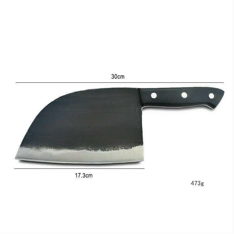 Hunters Serbian Chef Knife Steel Kitchen Knives Cleaver Forged By Master Artis - Fresh Stock Dated December 2025