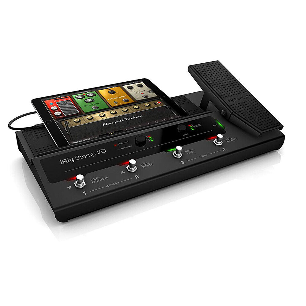 IK Multimedia iRig Stomp I/O Usb Pedalboard Controller - Fresh Stock Dated February 2026
