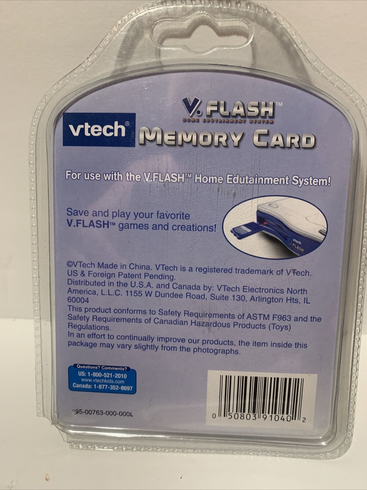Vtech Vflash 8 MB Memory Card V.Tech V.FlashHome Edutainment System Lot Of 3 NEW - Fresh Stock Dated December 2025