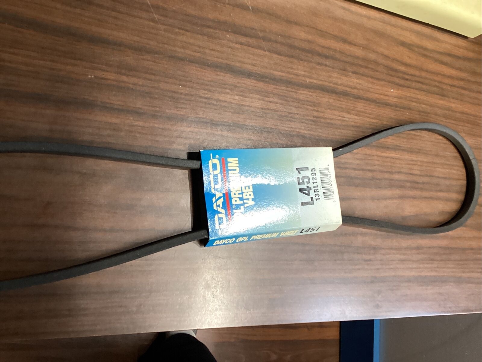 DAYCO #L451 GPL PREMIUM V-BELT 13RL1295 NOS - Fresh Stock Dated February 2026