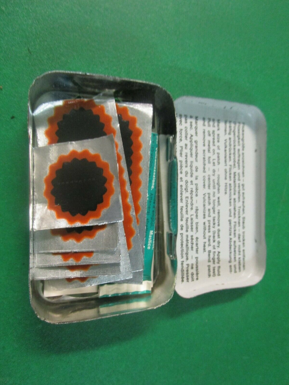 Vintage Rema Tip Top #22 bicycle tire tube repair kit - Fresh Stock Dated December 2025