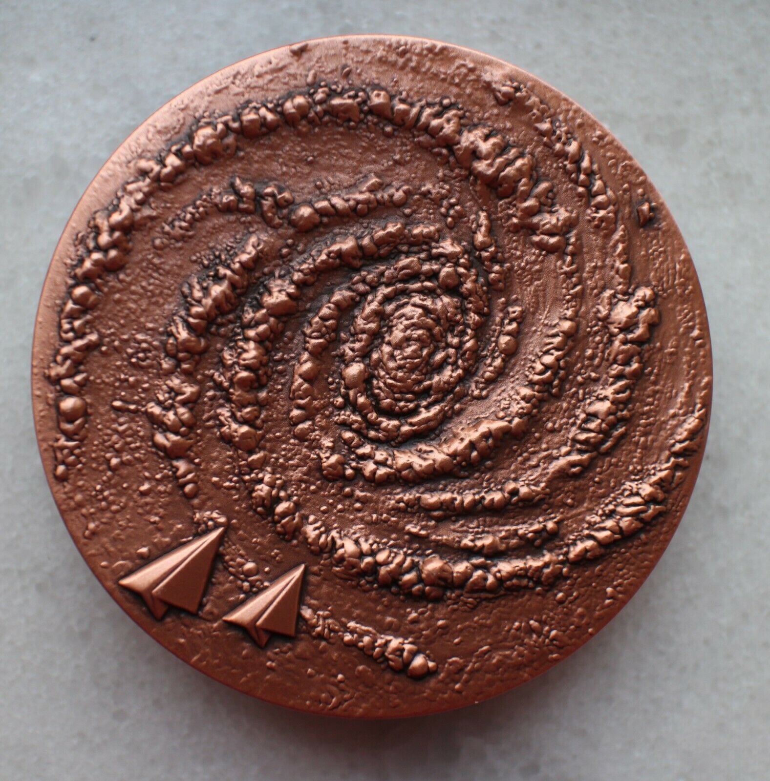 2012 China 70mm Copper Medal - First Manned Space Flight - Fresh Stock Dated February 2026