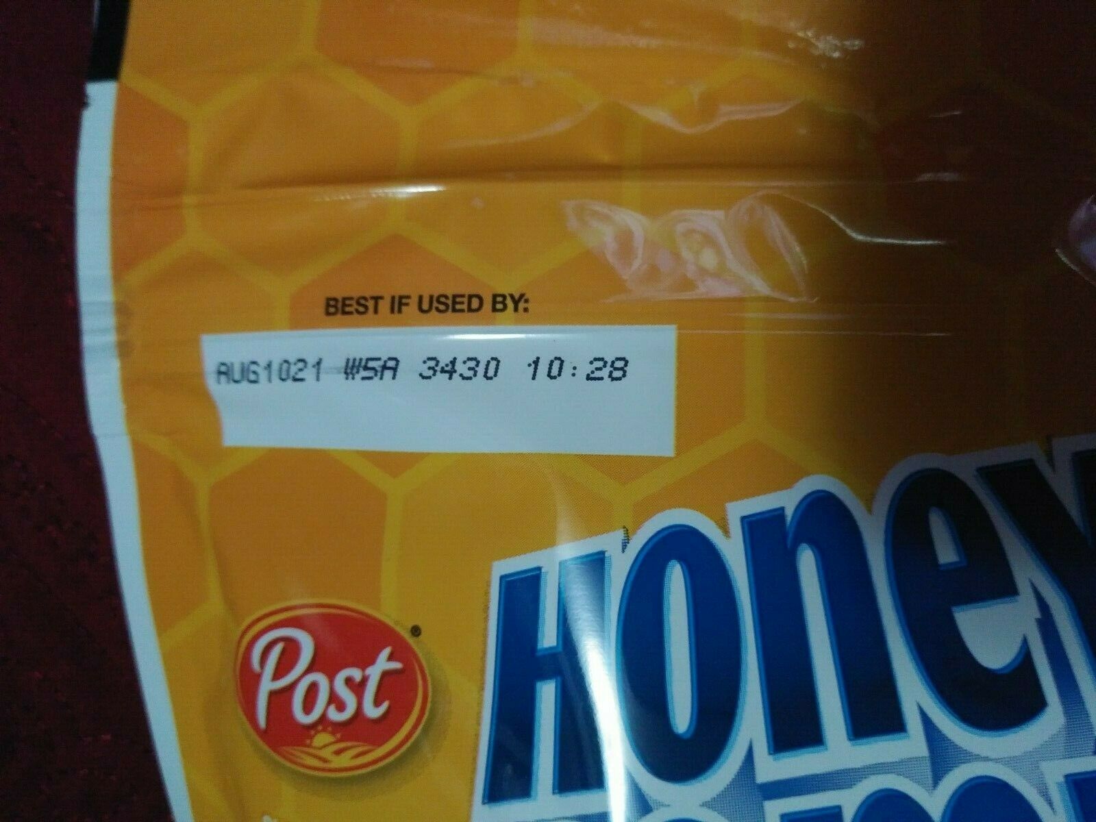 NEW Post® HONEY-COMB™ BIG BITES Real Honey Flavor! 6 oz. Bag - Fresh Stock Dated December 2025