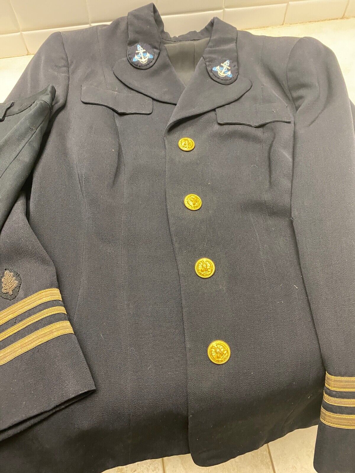 Vintage US Navy Nurse Jacket & Skirt - Fresh Stock Dated March 2026