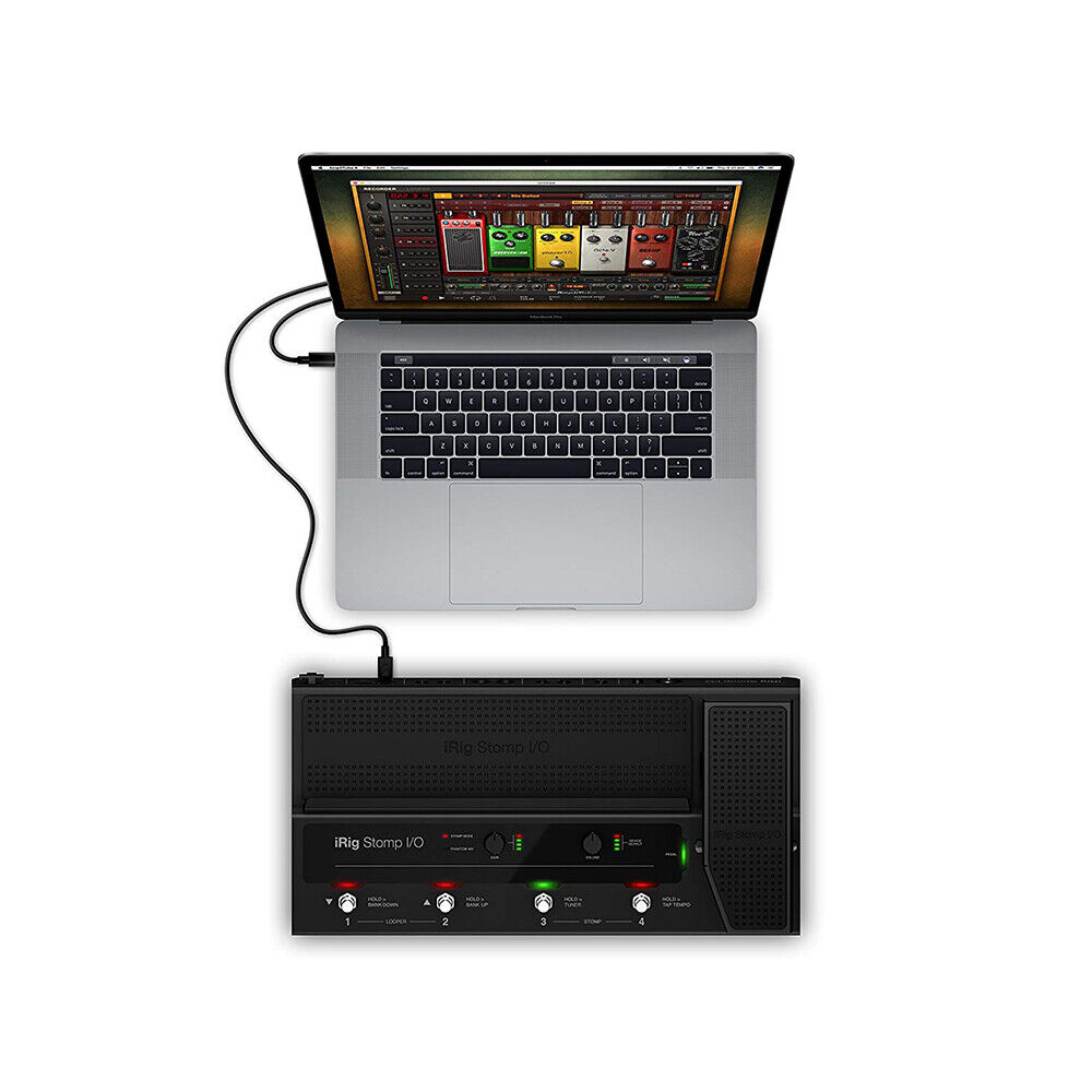 IK Multimedia iRig Stomp I/O Usb Pedalboard Controller - Fresh Stock Dated February 2026