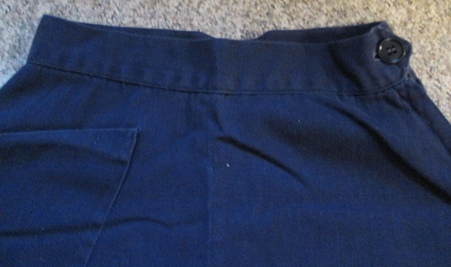 Vintage Child's Campfire Girl's 1950s Blue Skirt with Logo - Fresh Stock Dated March 2026