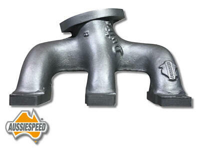 Dutra Dual slant 6 Mopar Valiant Chrysler exhaust header by Aussiespeed Front - Fresh Stock Dated February 2026