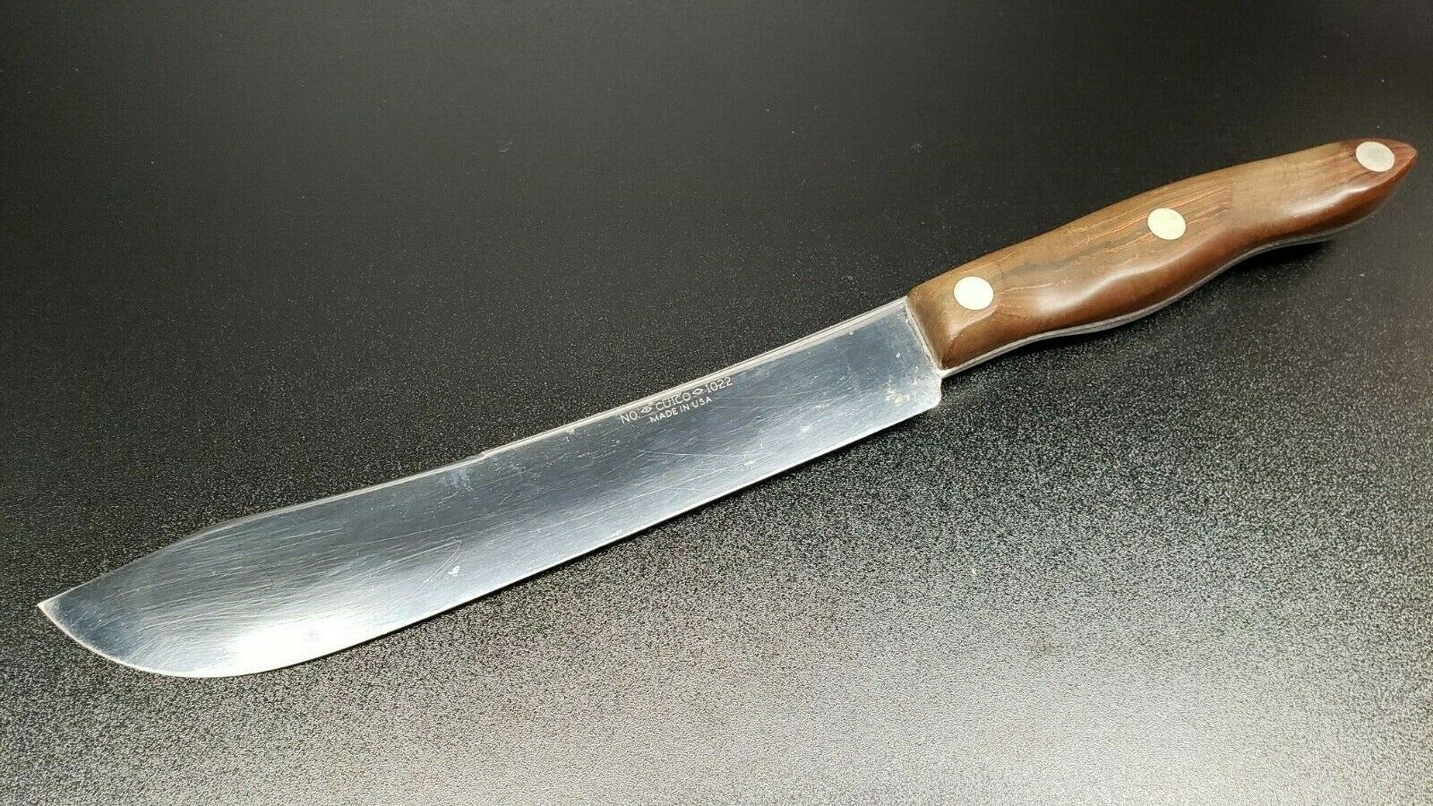 Vintage CUTCO 5 Piece Knife Set  1021 1022 1023 1024 1025 Bakelite Wall Rack - Fresh Stock Dated December 2025