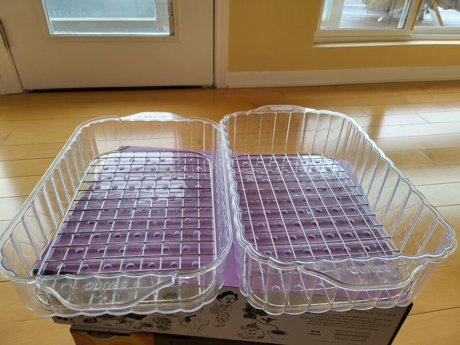 Bruno Compact Hot Plate Optional Steamer - Fresh Stock Dated February 2026