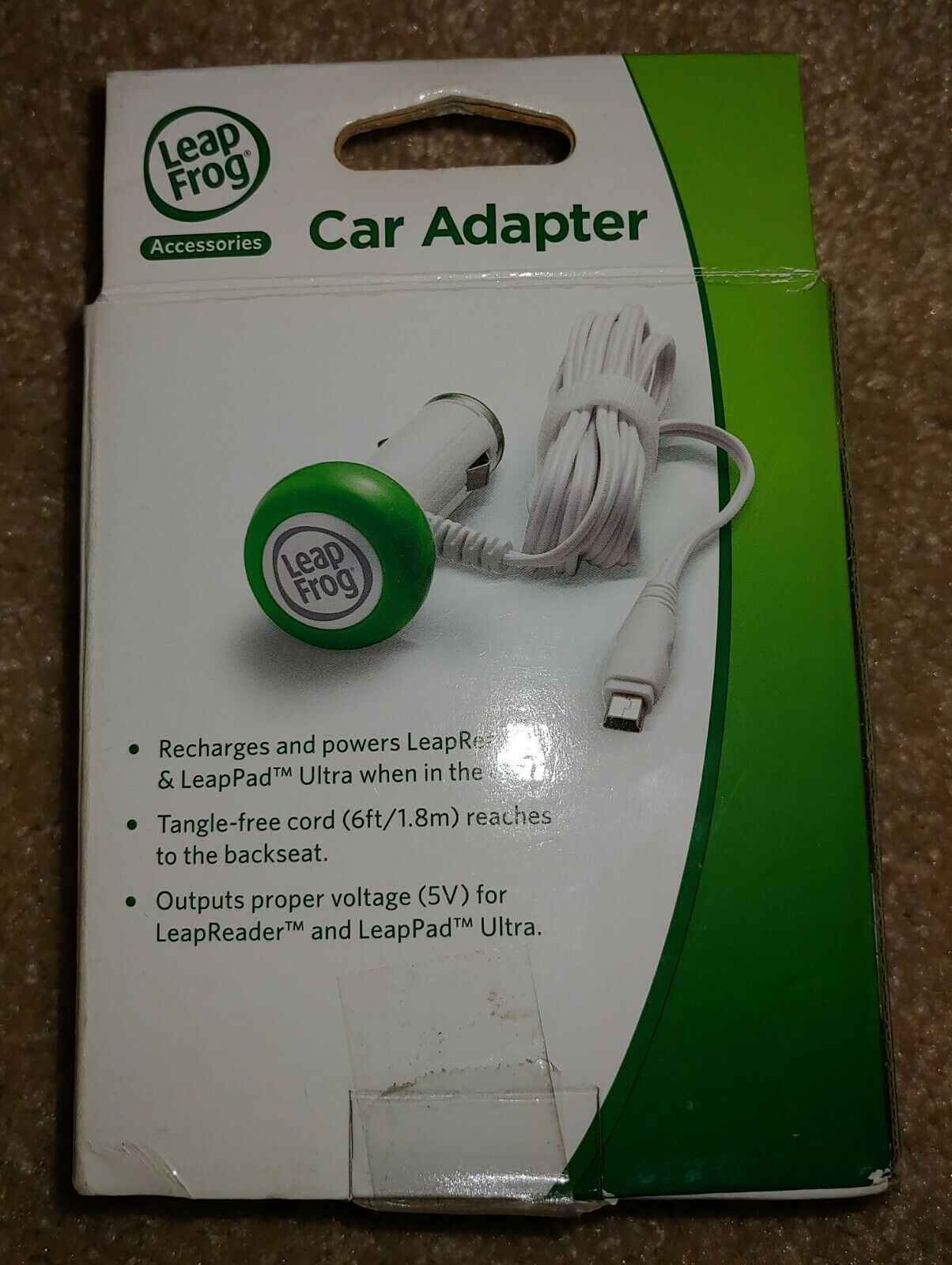 Leap Frog Car Adapter - Fresh Stock Dated February 2026