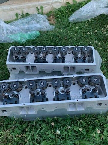 BRODIX CYLINDER HEADS  COMPLETE SMALL BLOCK CHEVY W/ INTAKE,COVERS,ROCKERS - Fresh Stock Dated February 2026