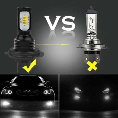 For Yamaha R3 2015 - 2020 - 2x H7 White 6000K LED Headlight Bulbs Upgrade Kit - Fresh Stock Dated February 2026