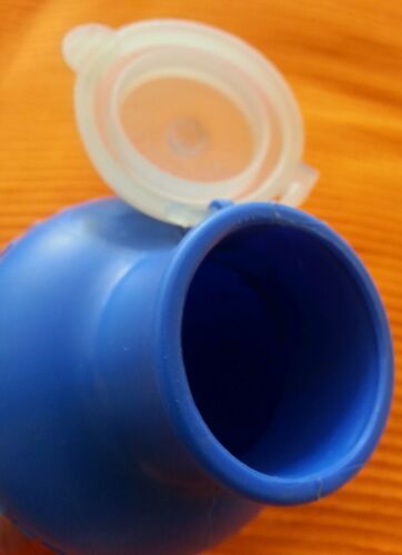 COLORAL NOS 40's/50's Blue Water Bottle BIDON Steward St., Birmingham Very Rare - Fresh Stock Dated December 2025