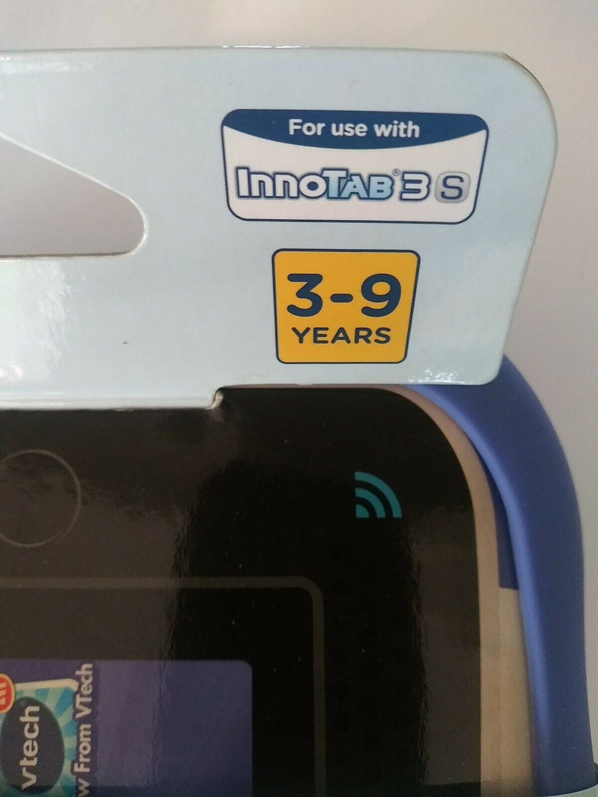 Vtech Innotab 3S gel skin Case Cover for Innotab 3S Bluish Purple - Fresh Stock Dated February 2026