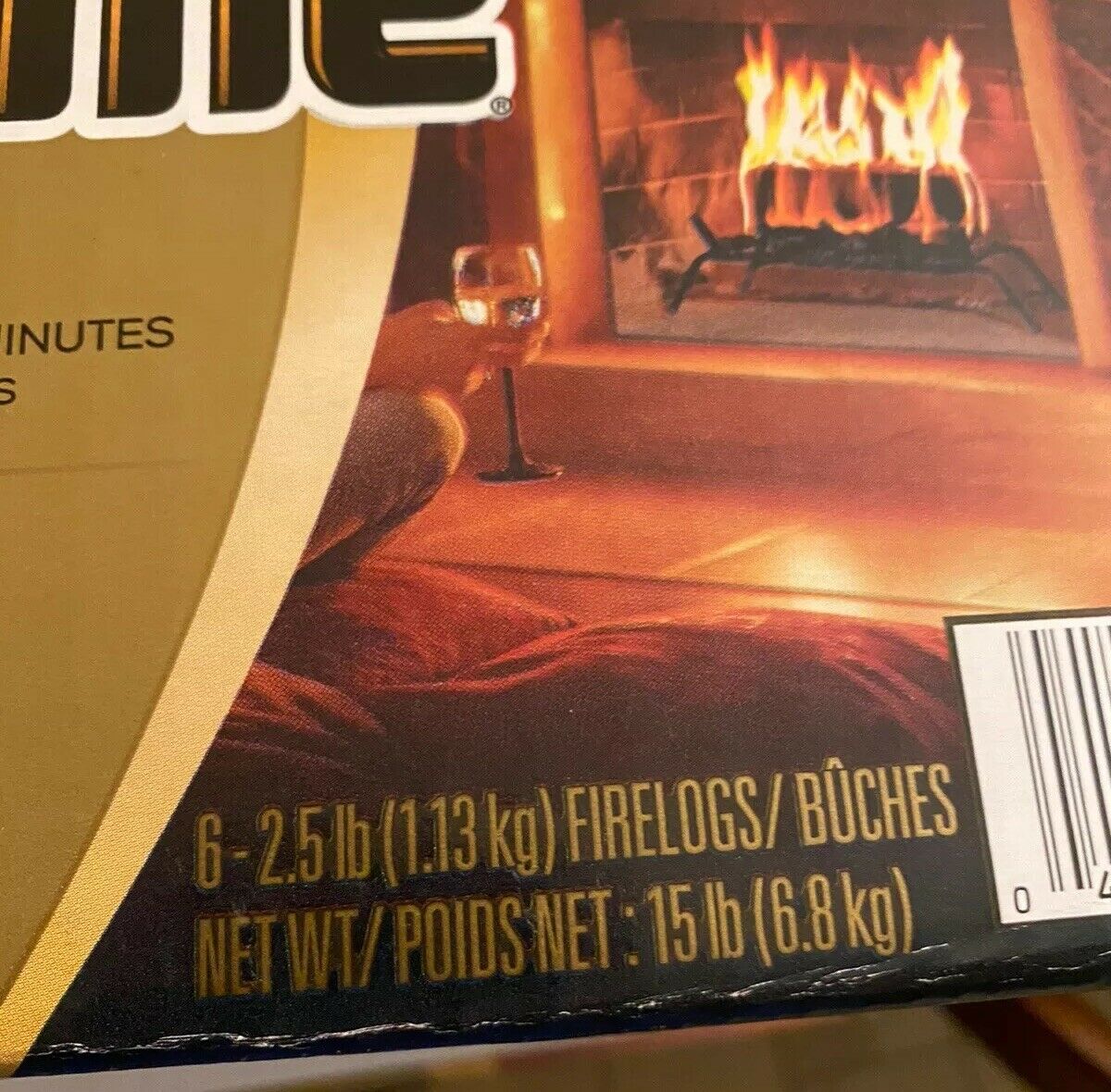 Duraflame Gold Ultra Premium Fast Lighting Log X6 2.5lb - Fresh Stock Dated December 2025