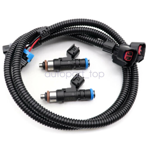 Fuel Injector W/ Harness Set Fit for Polaris RZR Ranger Crew XP 800 PTO MAG P98 - Fresh Stock Dated February 2026