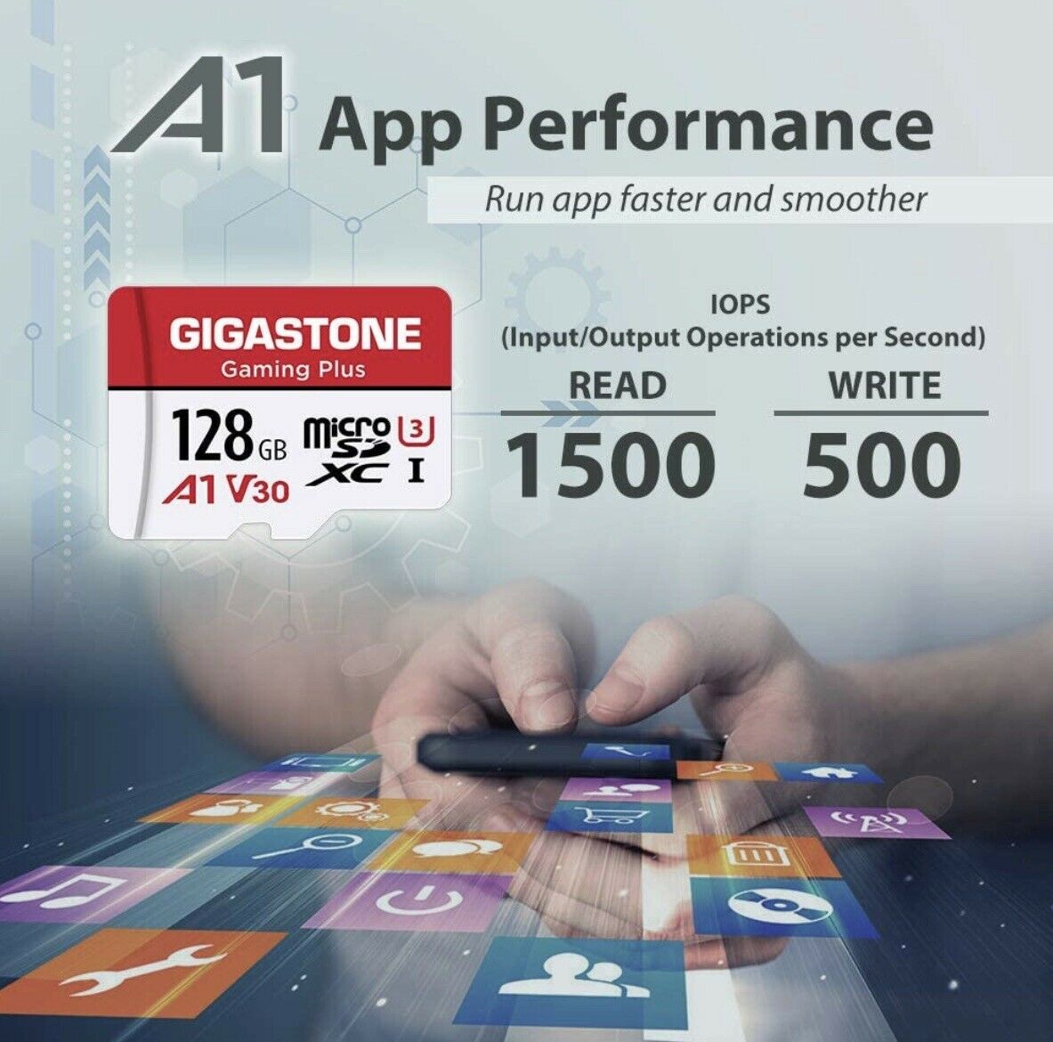 Gigastone 128GB Micro SD Card Prime Series 90 MB/S Extreme 600X Speed - Fresh Stock Dated February 2026