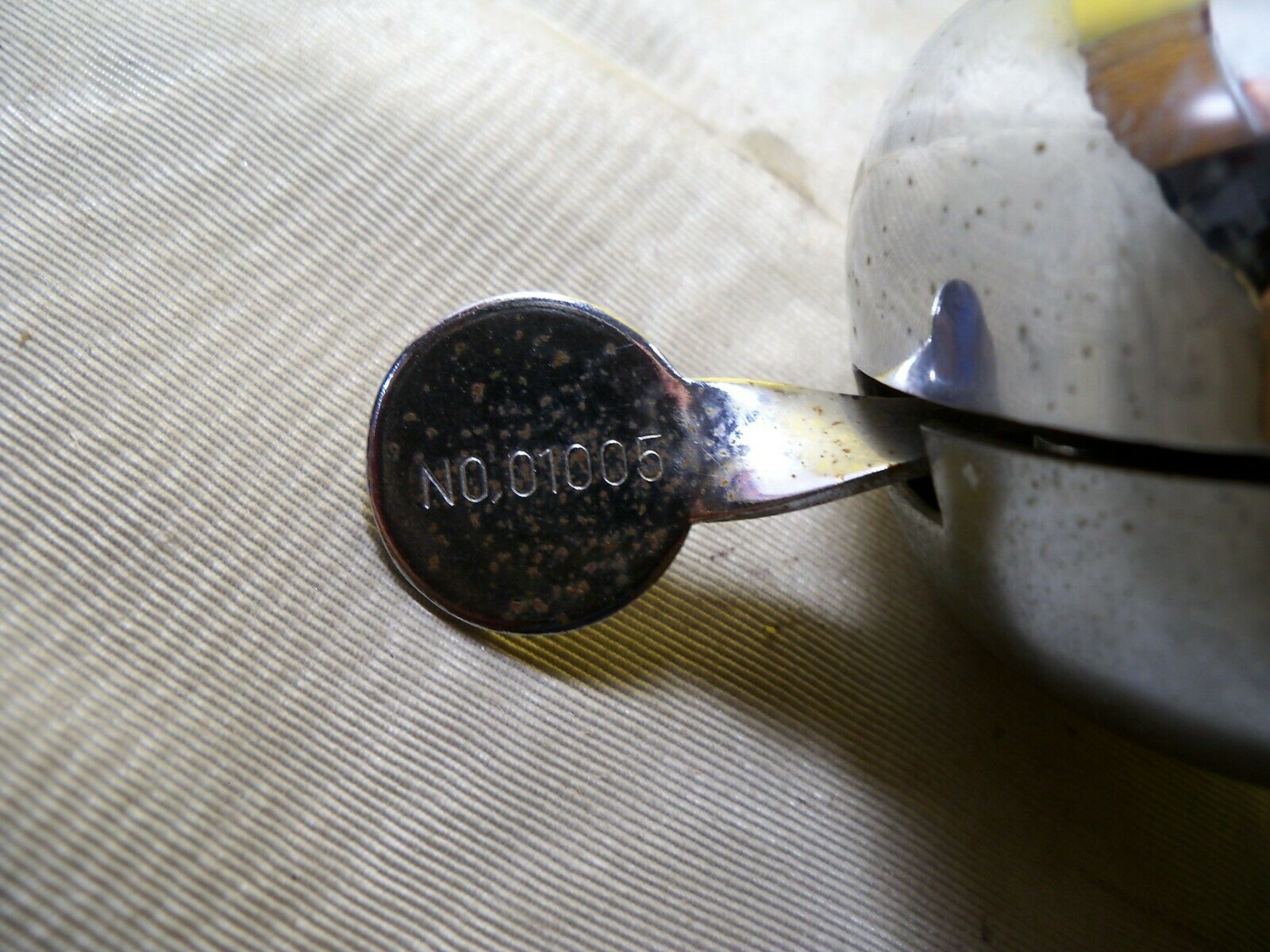 Nice Rare Vintage Approved Schwinn Ding Dong Bicycle Bell No. 01005 - Fresh Stock Dated December 2025