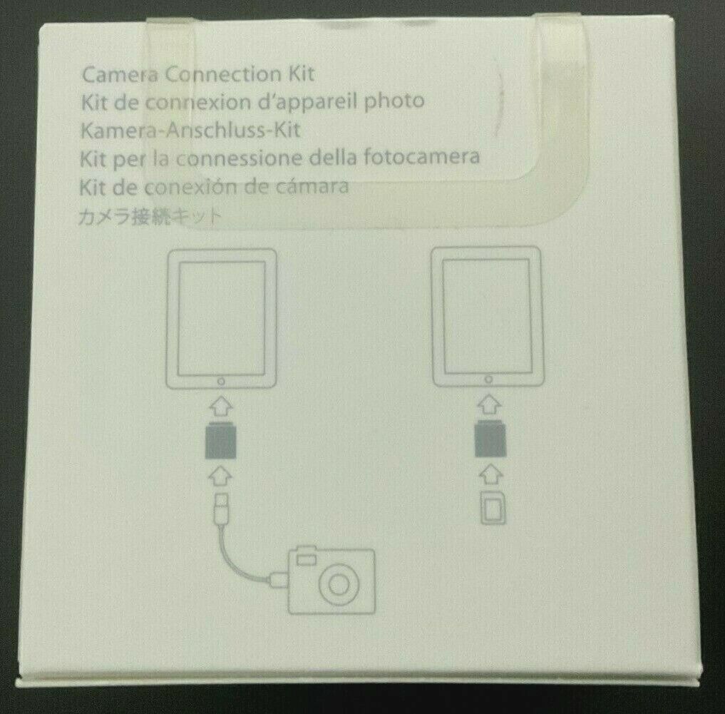 Apple iPad Camera Connection Kit | MC531ZM/A | Model A1362, A1358 - Fresh Stock Dated February 2026