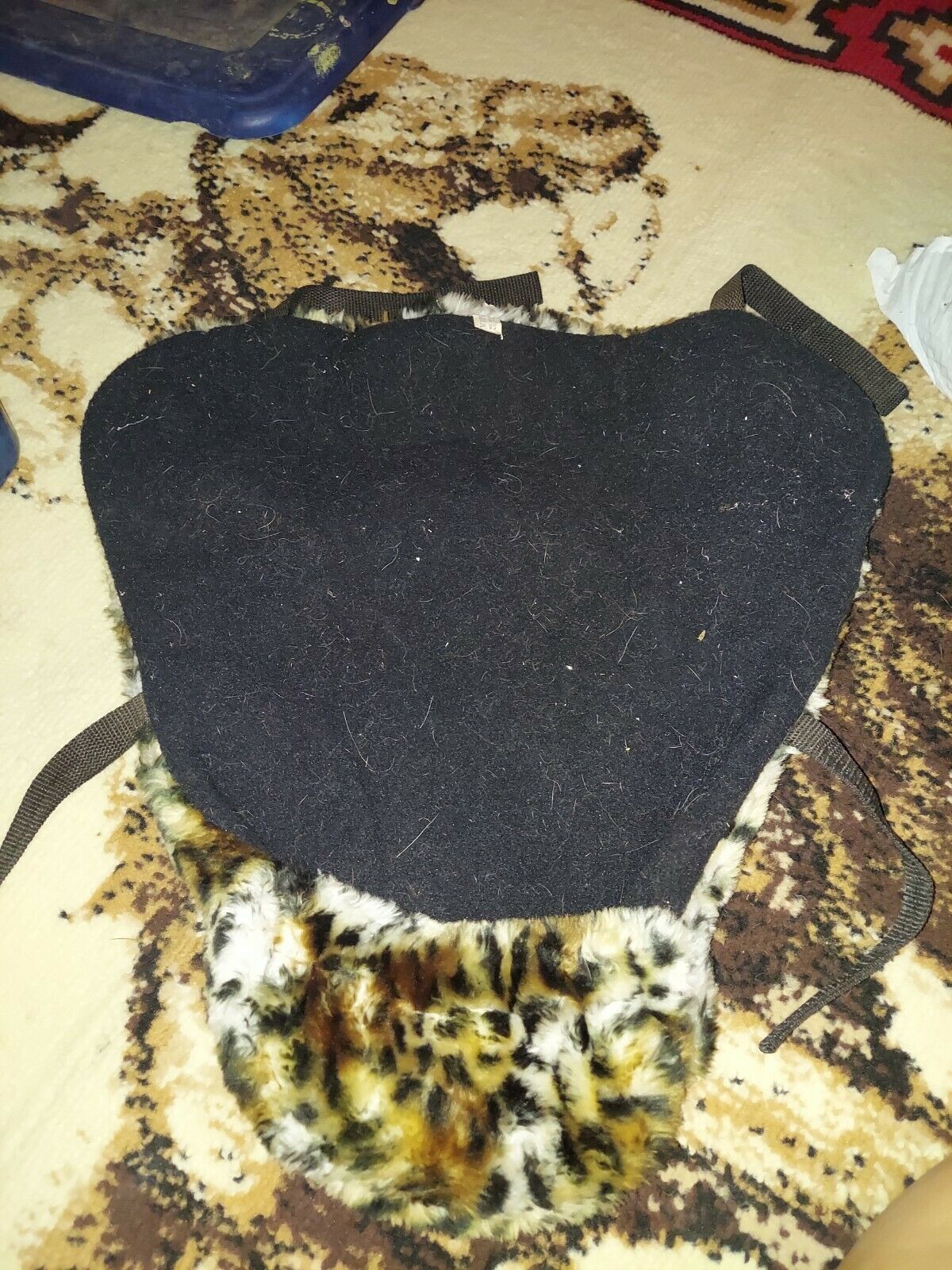 Leopard Print English Saddle Seat Cover - Fresh Stock Dated December 2025