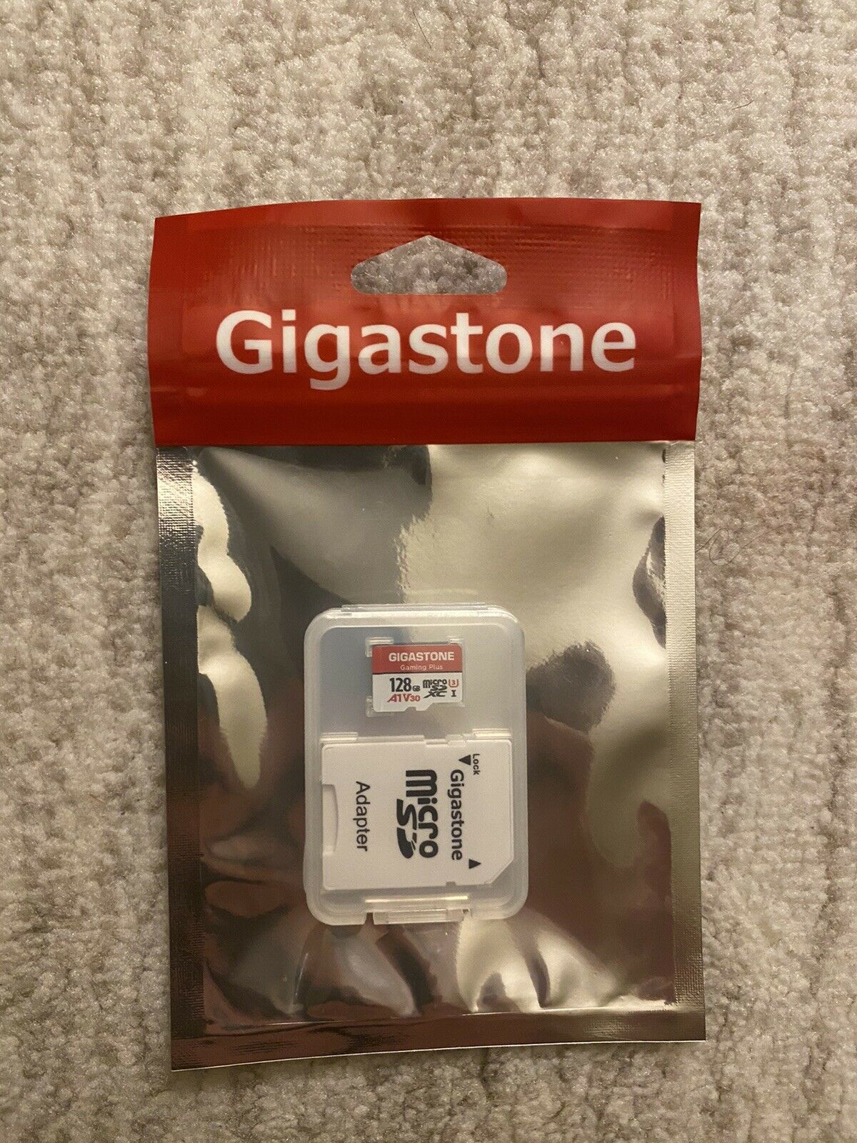 Gigastone 128GB Micro SD Card Prime Series 90 MB/S Extreme 600X Speed - Fresh Stock Dated February 2026
