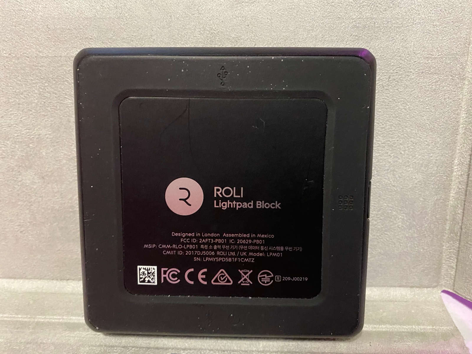 ROLI - 4 pc Set - Loop Block, Touch Block, 2 Light Pads - Plus a Roli Case - Fresh Stock Dated February 2026