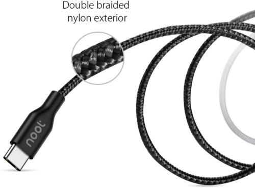 noot products-Charger Cable for Google Pixel 6/6 Pro/5a/5/4a Black - Fresh Stock Dated February 2026