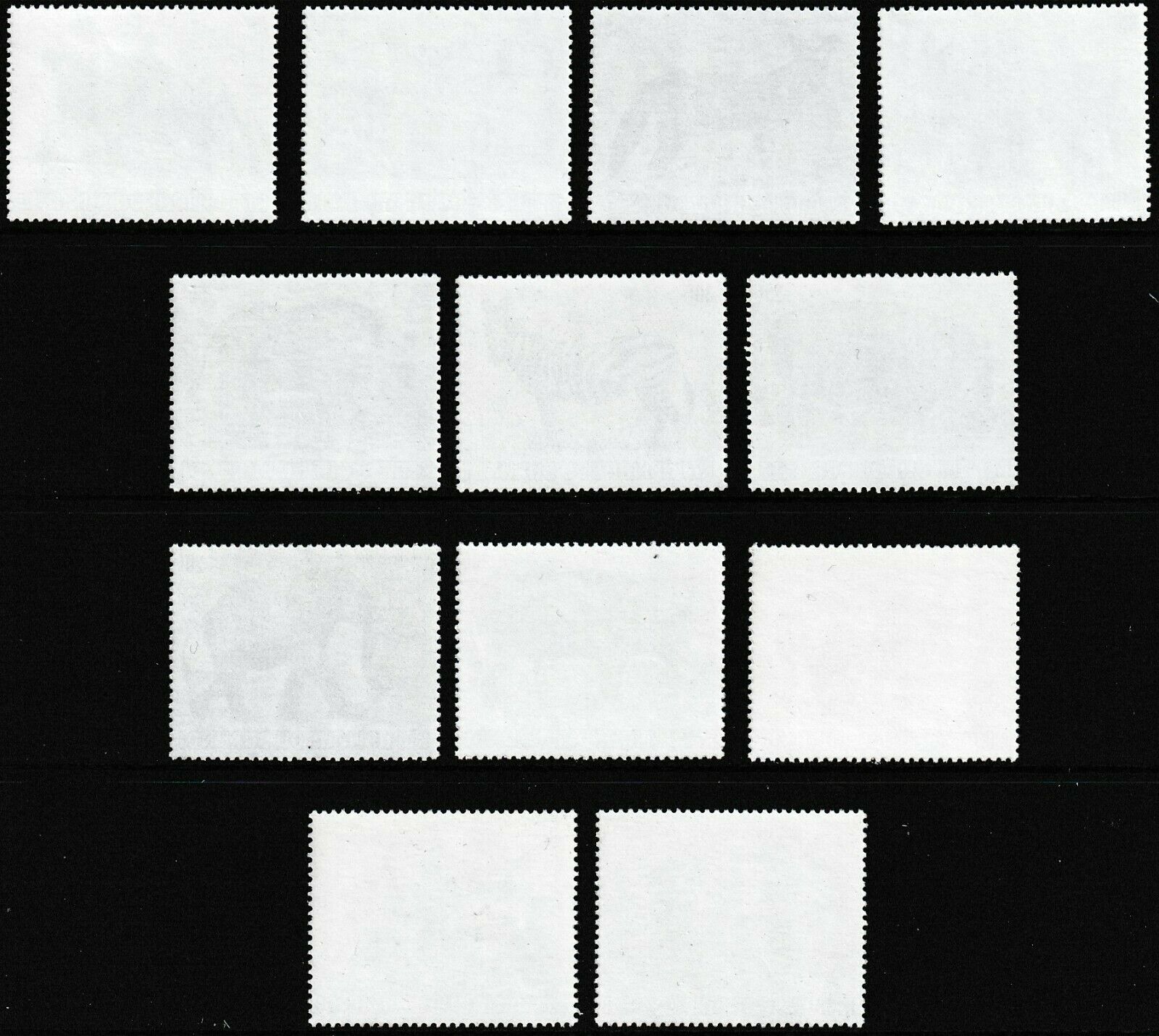 Sc# 589 // 600 (No 601) Burundi 1983 Wild Animals of Africa MNH CV 8 Stk 5 - Fresh Stock Dated December 2025