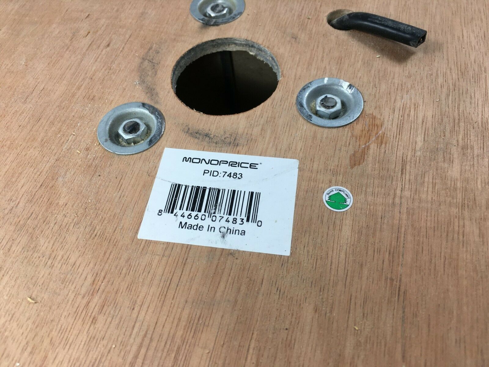 Monoprice 1000ft Partial CL2-rated Quad-Shielded 18AWG RG6 Bulk Coaxial Cable - Fresh Stock Dated December 2025