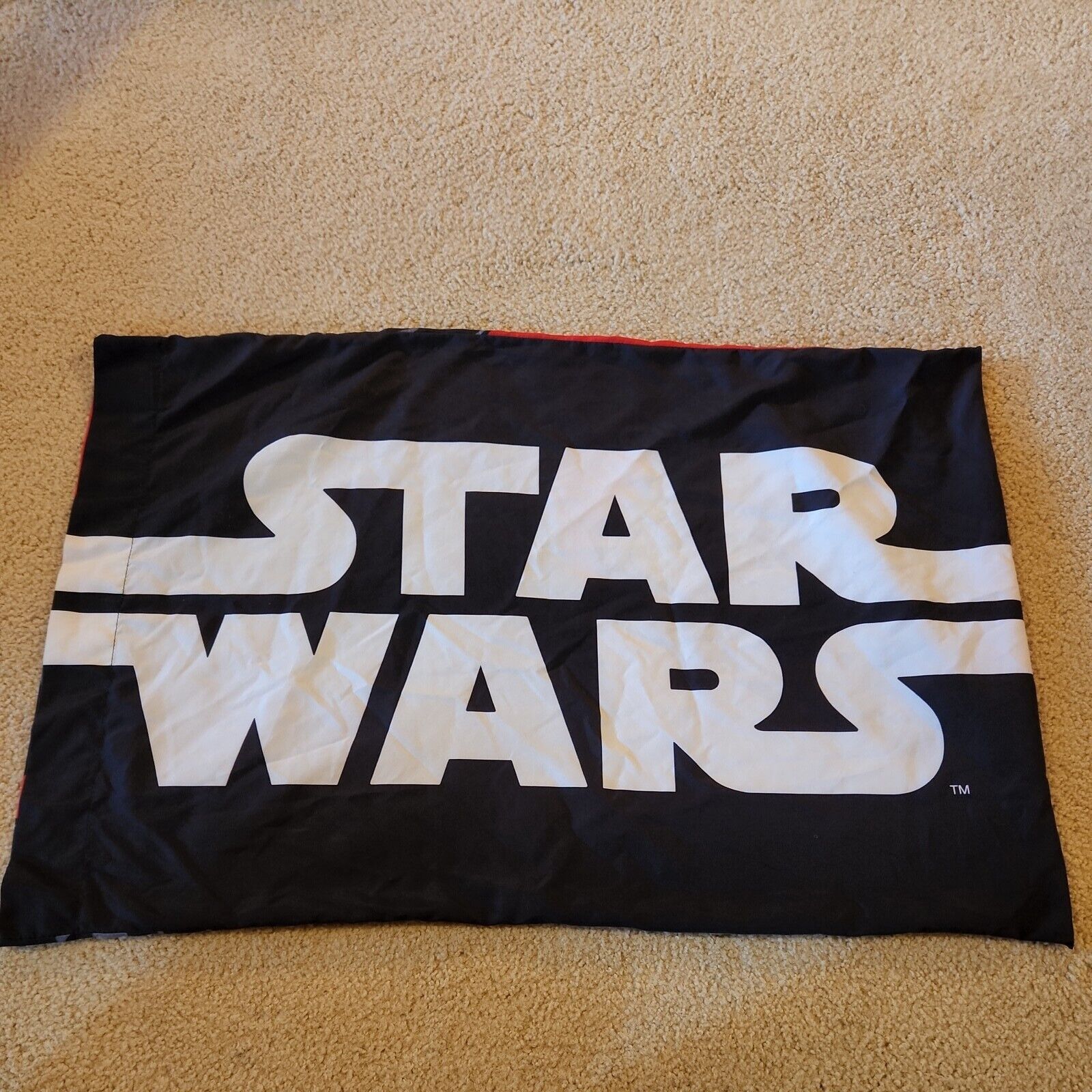 Star Wars Pillow Case Darth Vader Storm Trooper Standard Size double Sided - Fresh Stock Dated February 2026