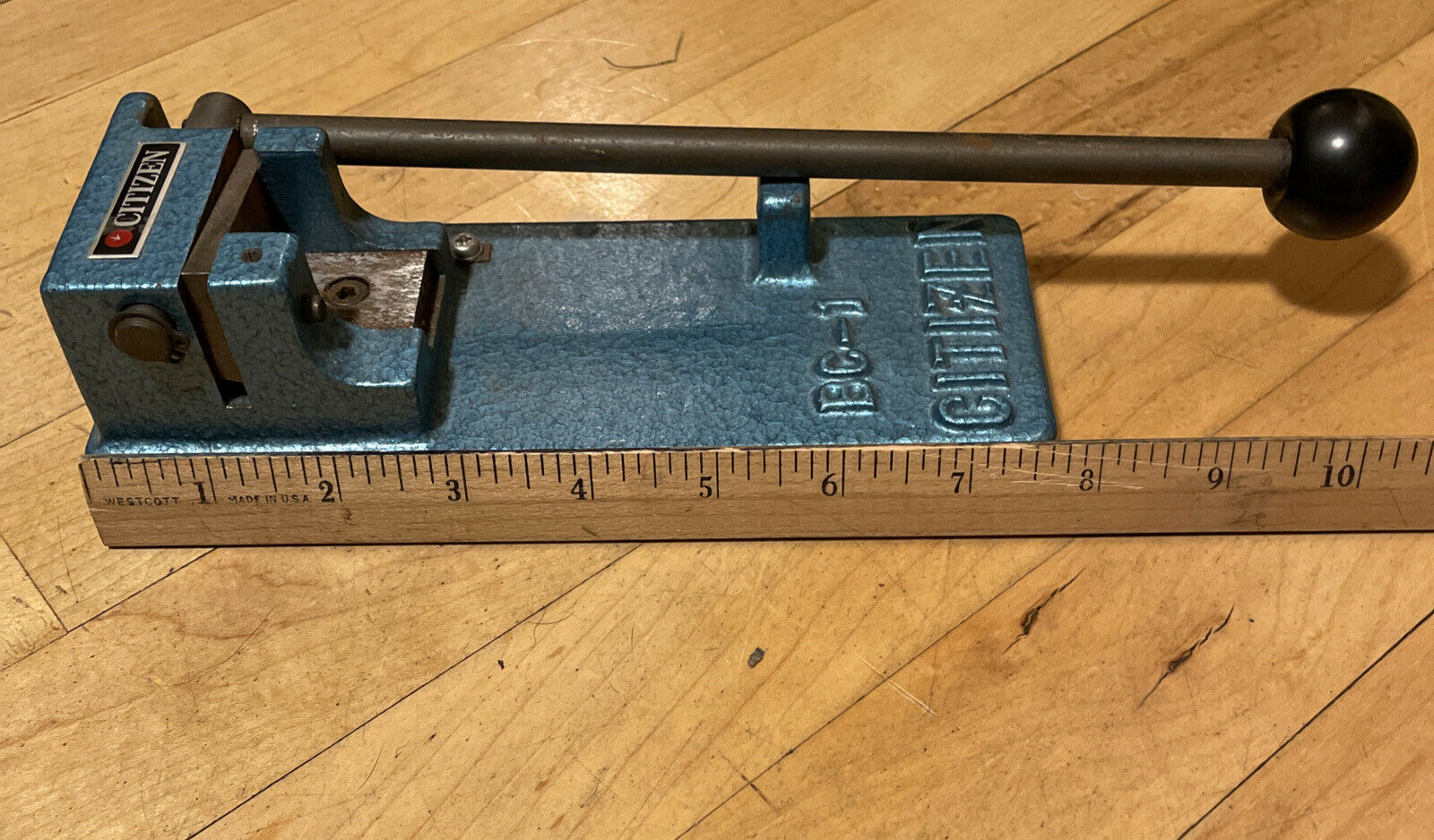 Vintage Cast Iron Citizen BC-1 Watch Band Sizing Tool - Fresh Stock Dated February 2026