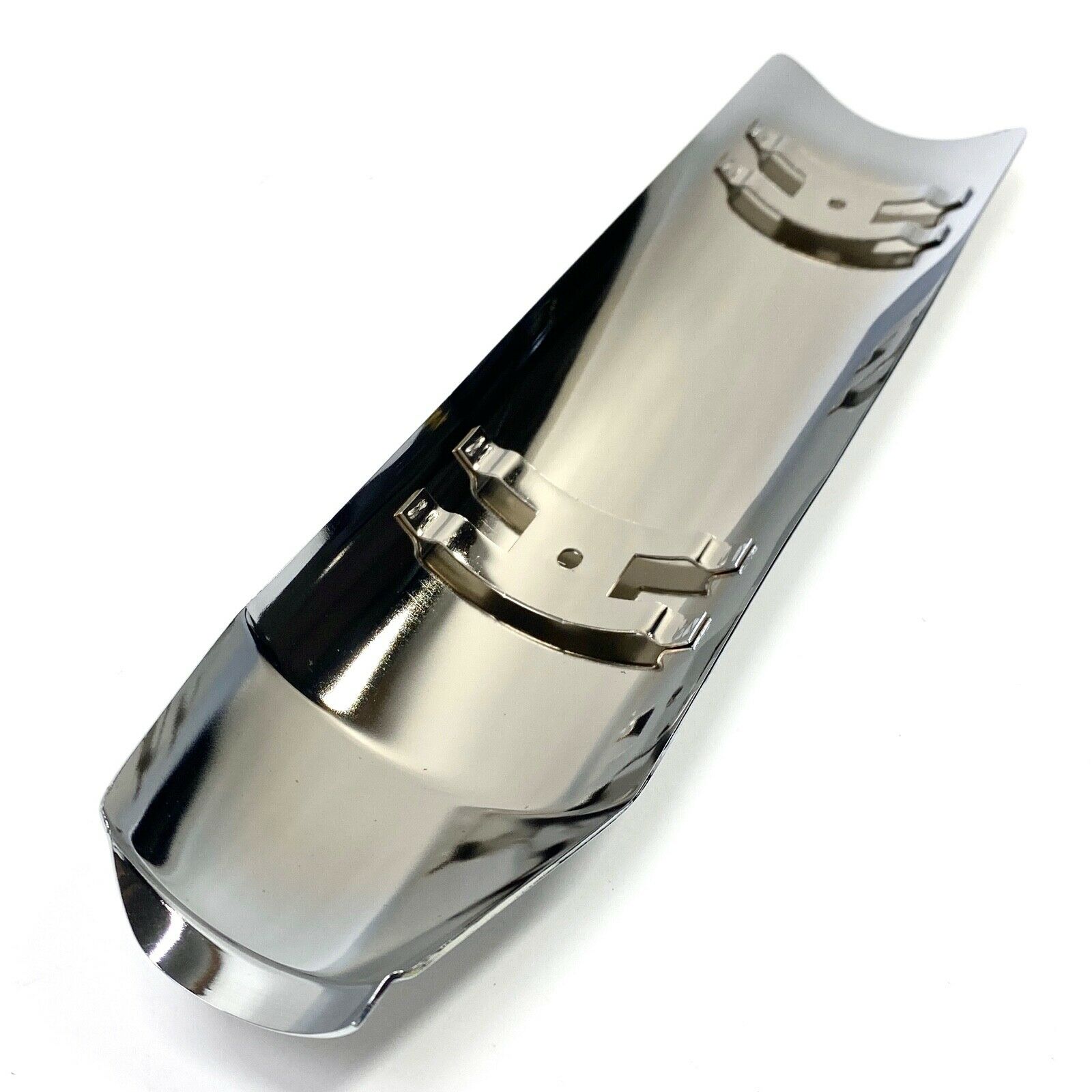 Genuine Harley OEM 00-17 Softail Fatboy Chrome Upper Exhaust Muffler Heat Shield - Fresh Stock Dated February 2026