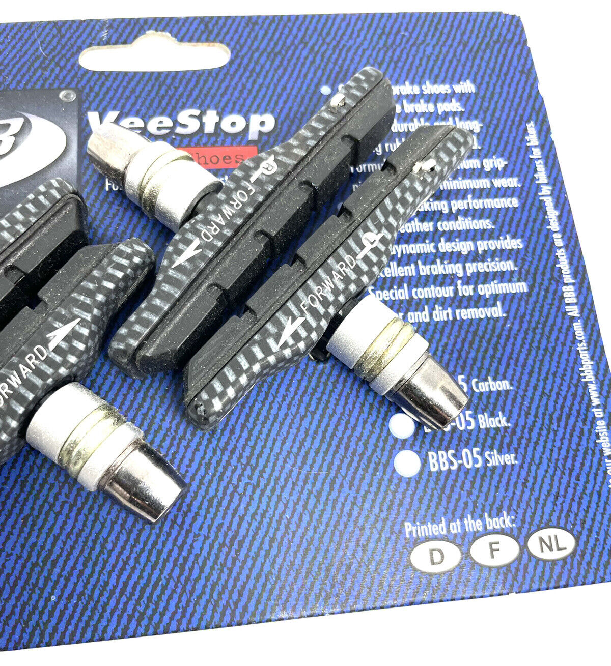 VeeStop V-Brake Shoes And Pads New - Fresh Stock Dated February 2026